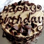Happy Birthday wishes: Chocolate Cake!