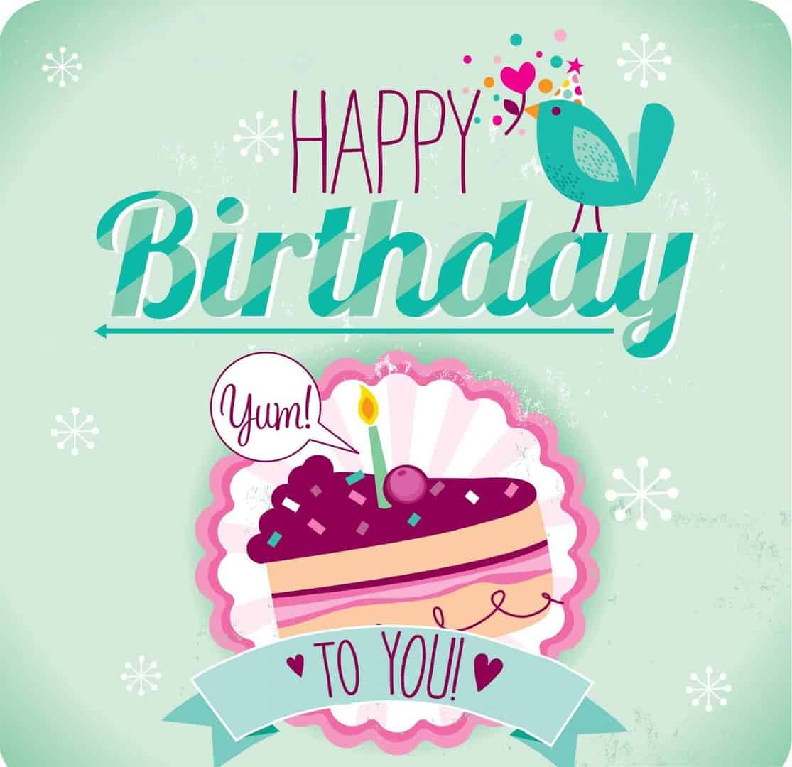 Simple eye catching Birthday wishes Card