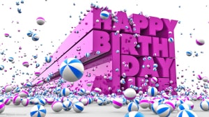 Artistic Birthday Wish!