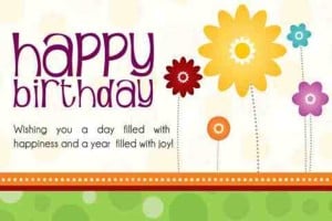 Happy Flowery Birthday ♥